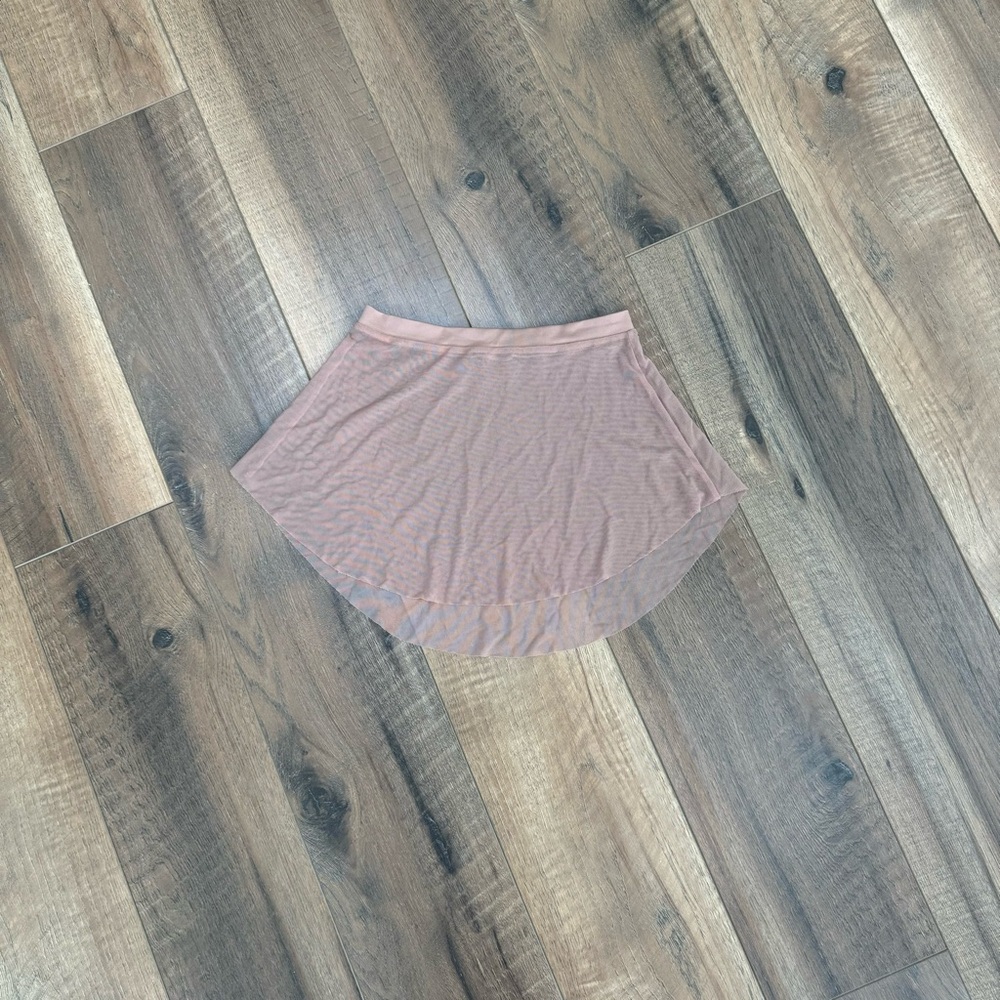Women’s Rose Pink Mesh Ballet Skirt